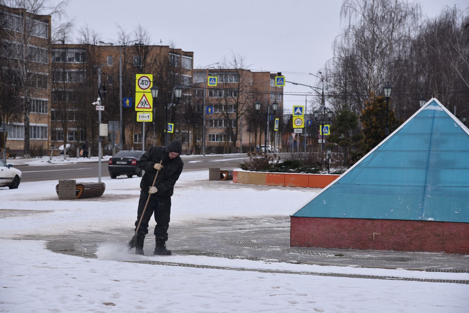 лотошино, добродел, благоустройство, уборка снега, обращения жителей,