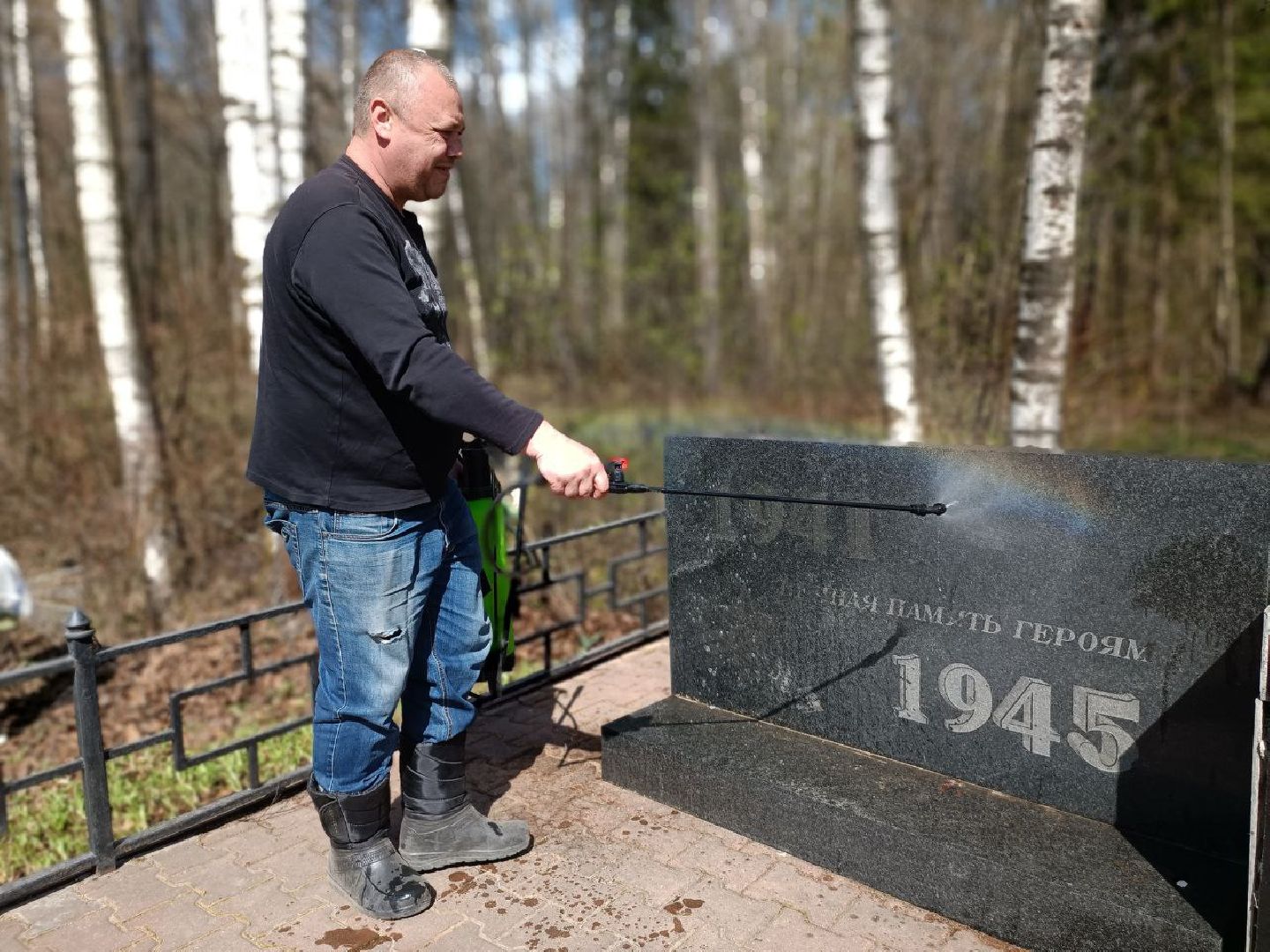 Можайск, Можайский городской округ, памятники, уборка, субботник, историческая память