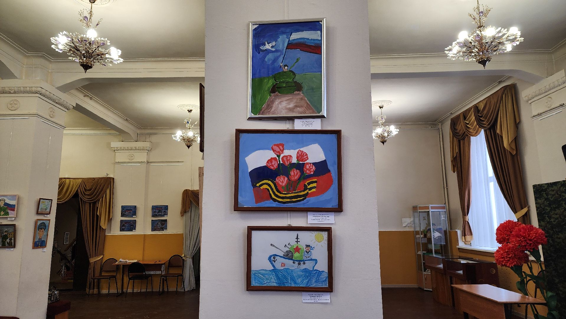 солнечногорск, культура, выставка, детское творчество, день защитника отечества,