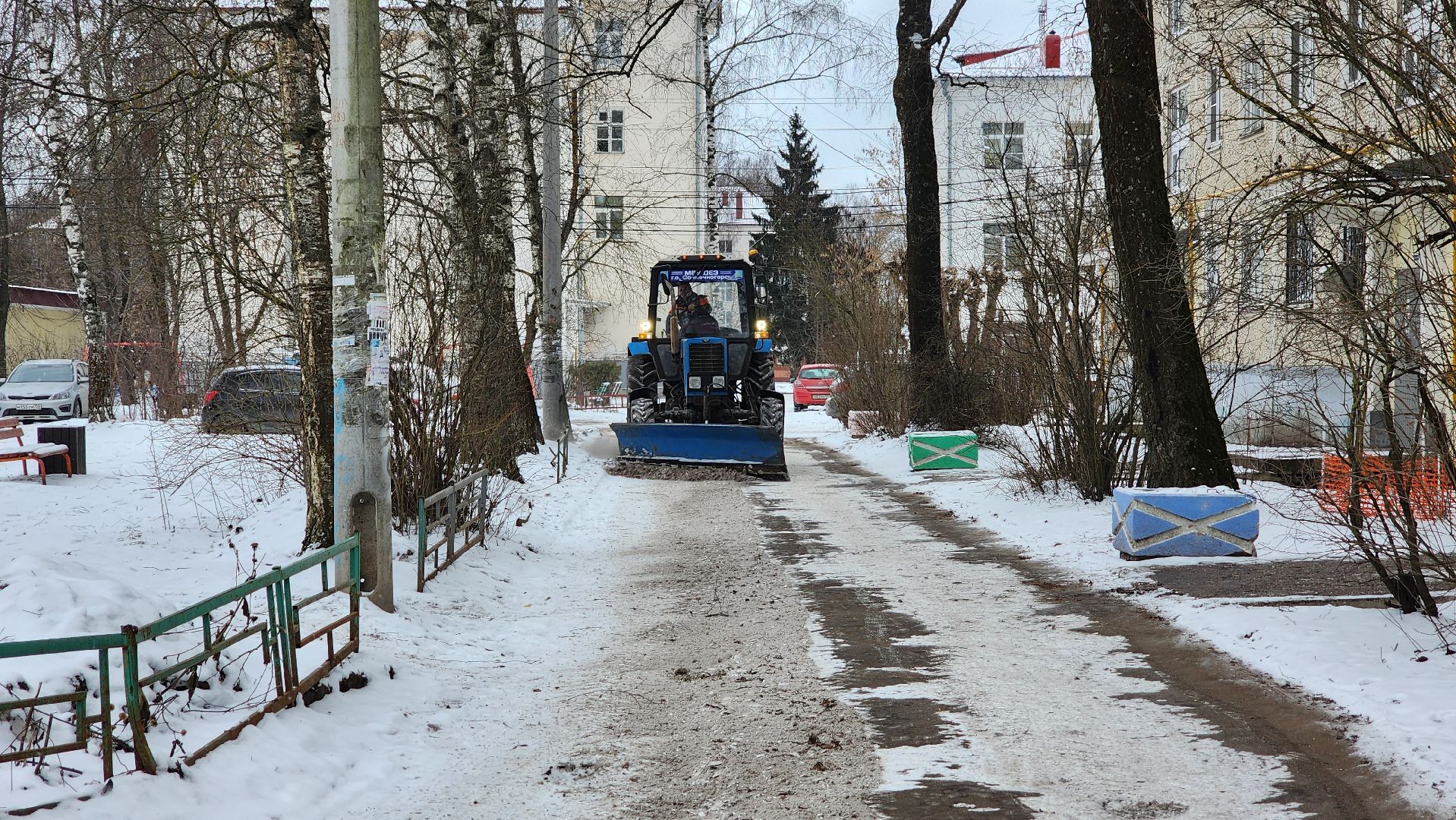 солнечногорск, вертикалки, уборка снега, улица красная,