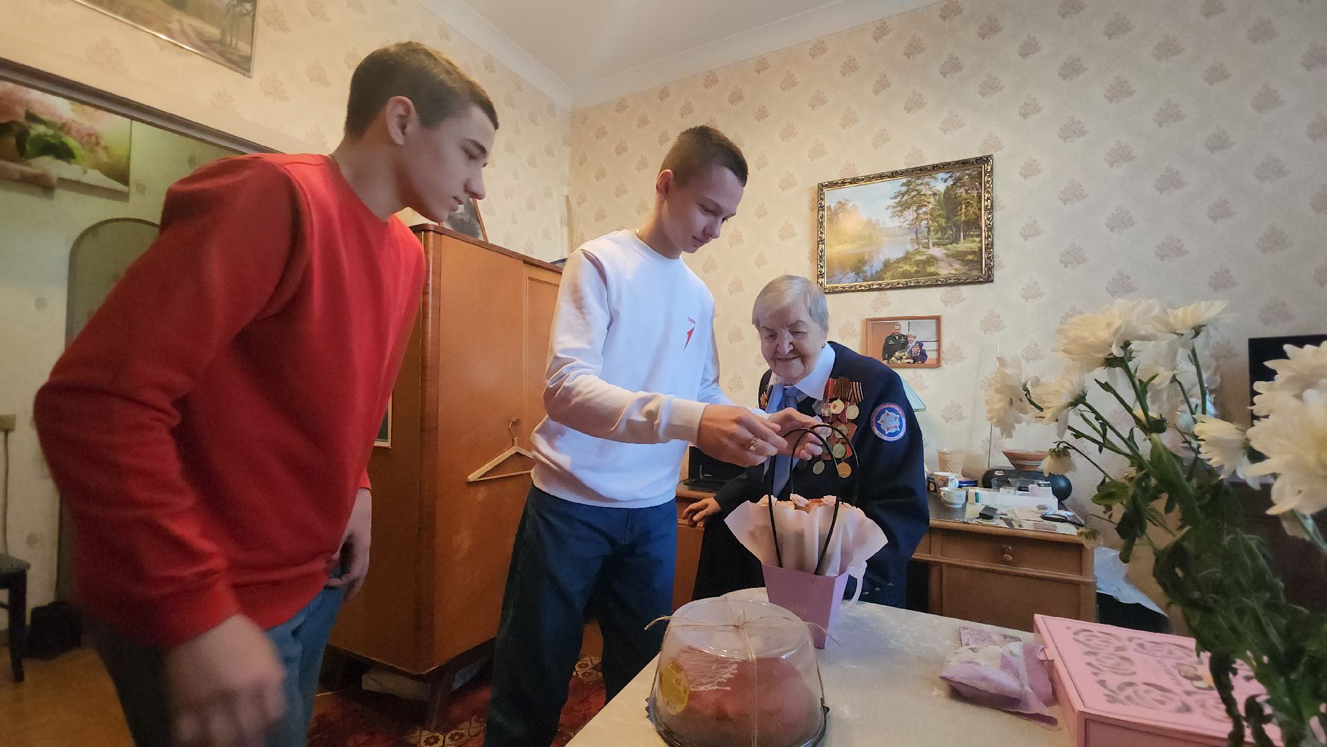 кашира, ветеран, день защитника отечества, волонтеры, вов,