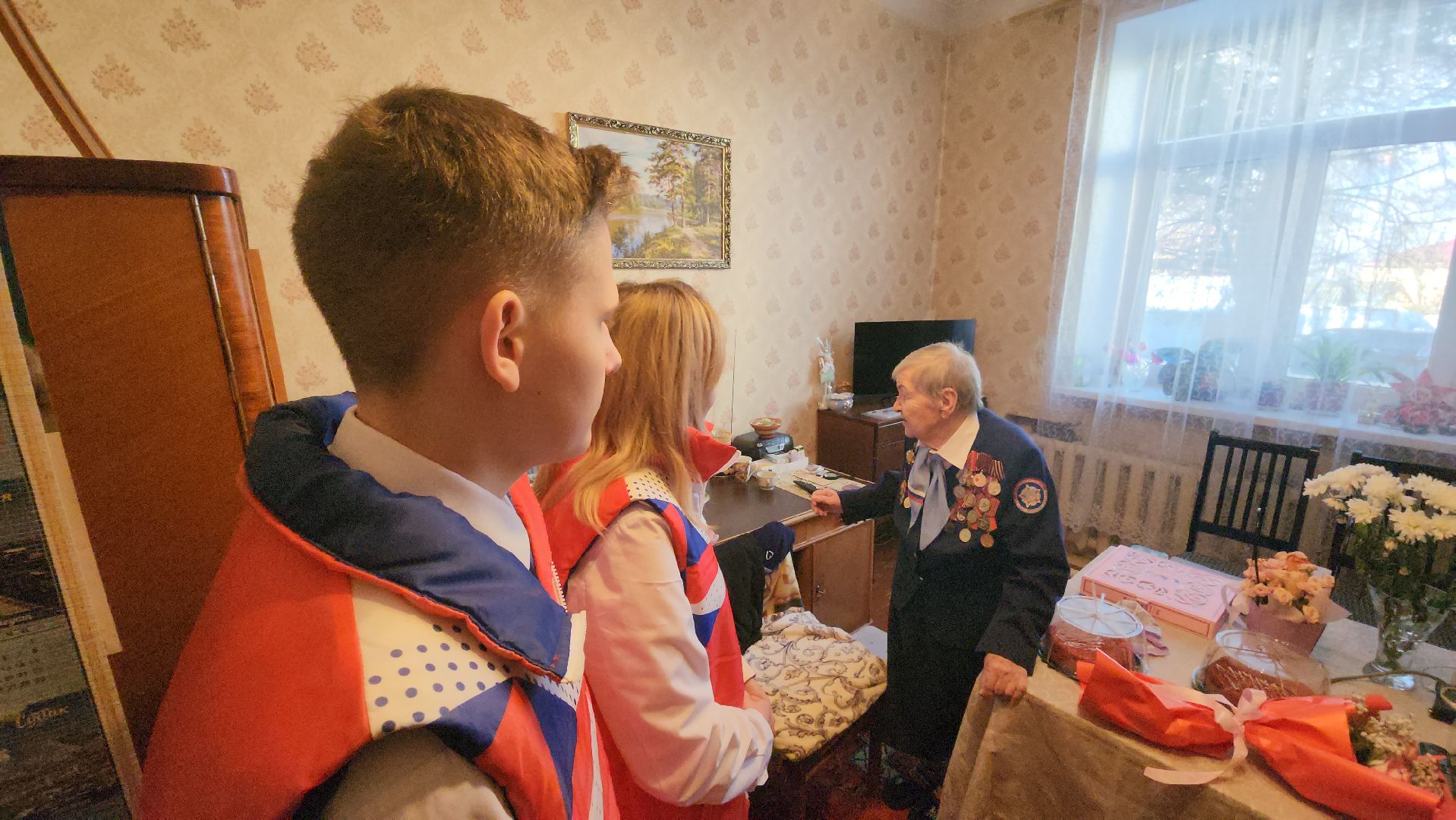 кашира, ветеран, день защитника отечества, волонтеры, вов,