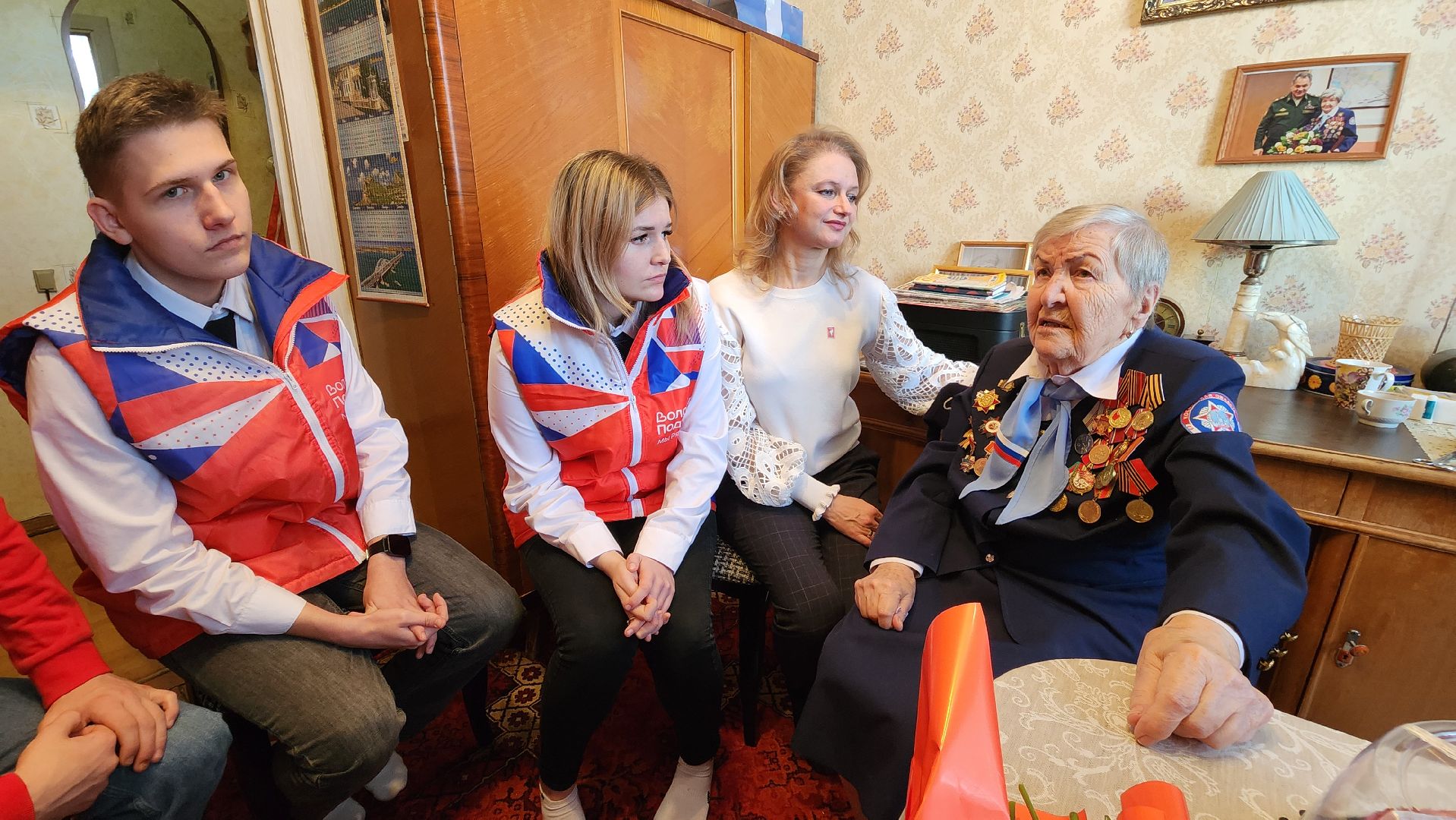 кашира, ветеран, день защитника отечества, волонтеры, вов,