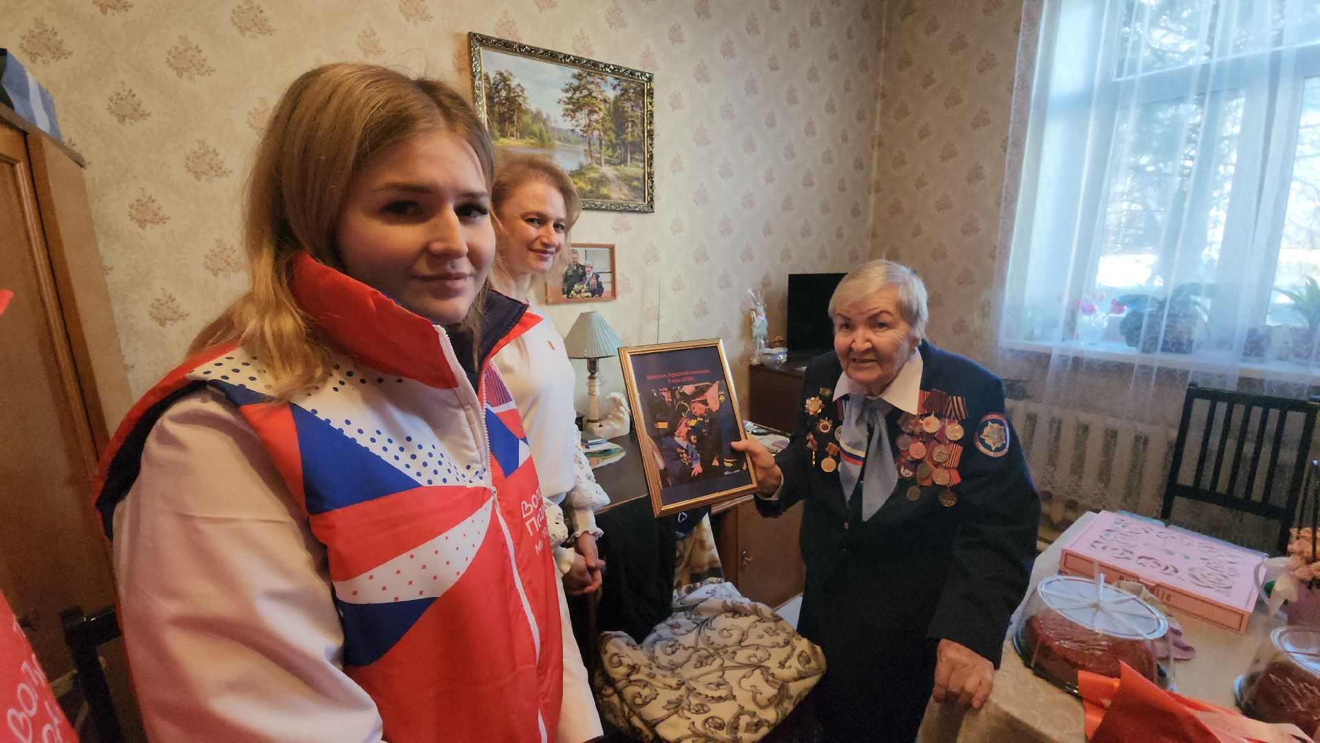 кашира, ветеран, день защитника отечества, волонтеры, вов,