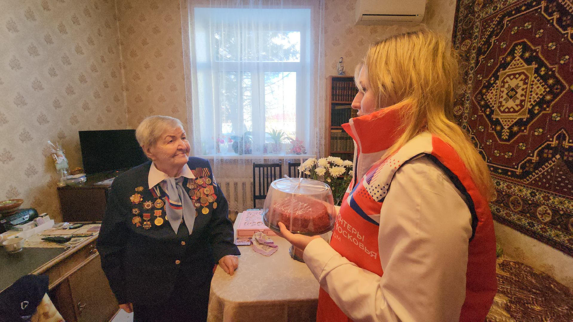 кашира, ветеран, день защитника отечества, волонтеры, вов,