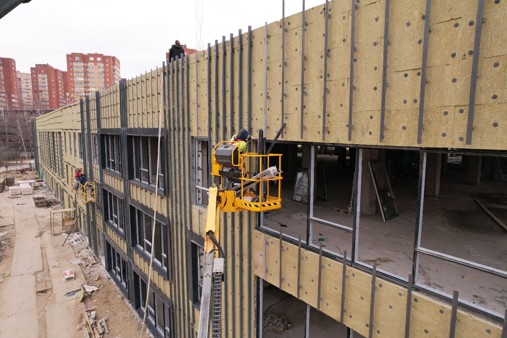 видео с коптера, люберцы, школа, жулебино парк, строительство,