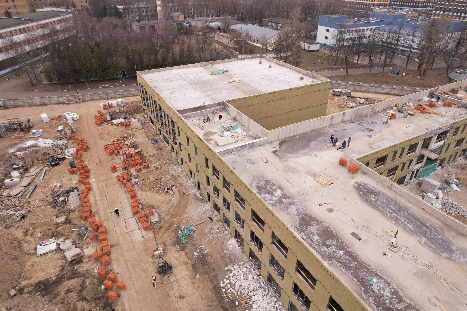 видео с коптера, люберцы, школа, жулебино парк, строительство,