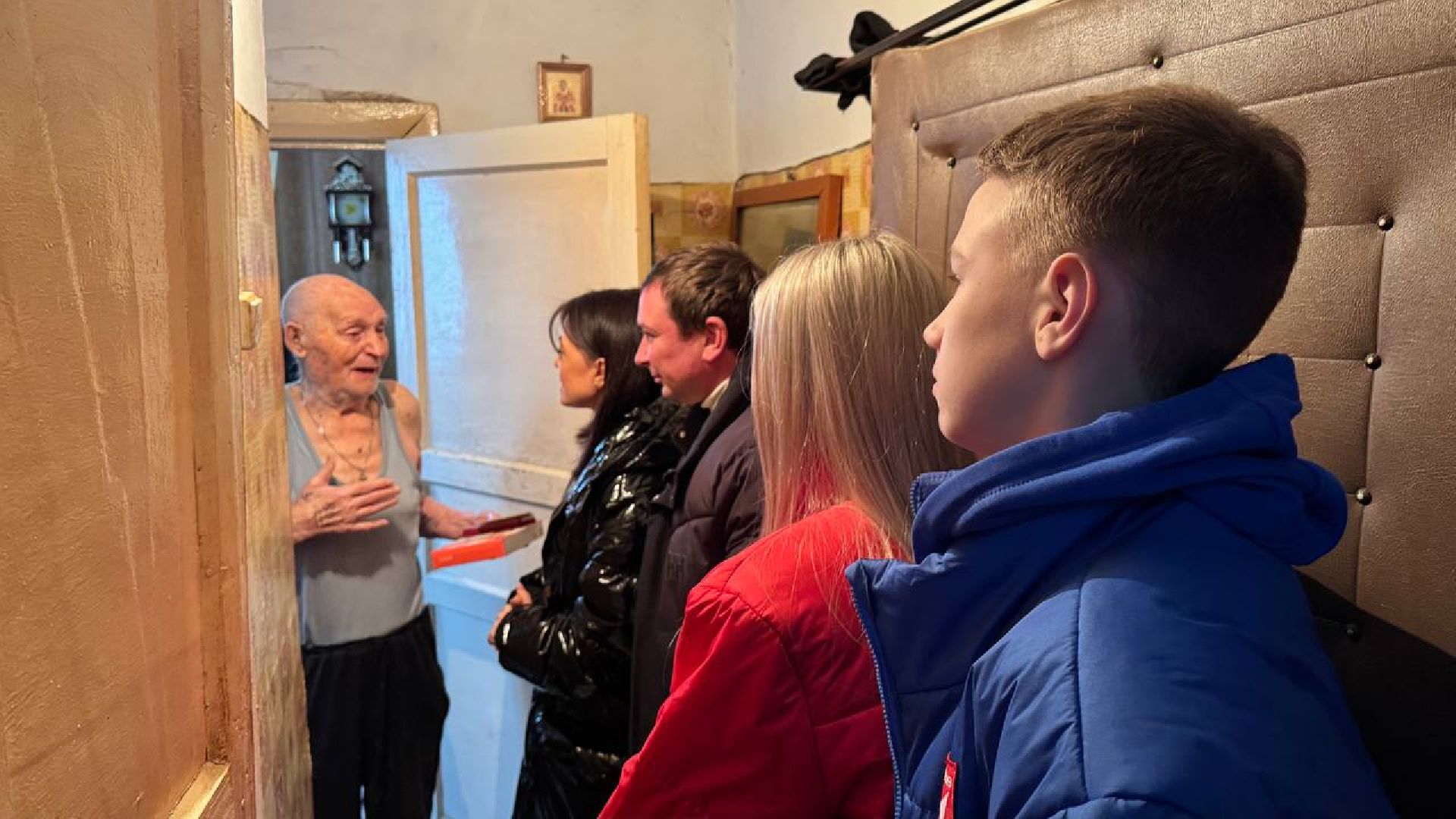 Зарайск, ветераны вов, медаль 80 лет победы,