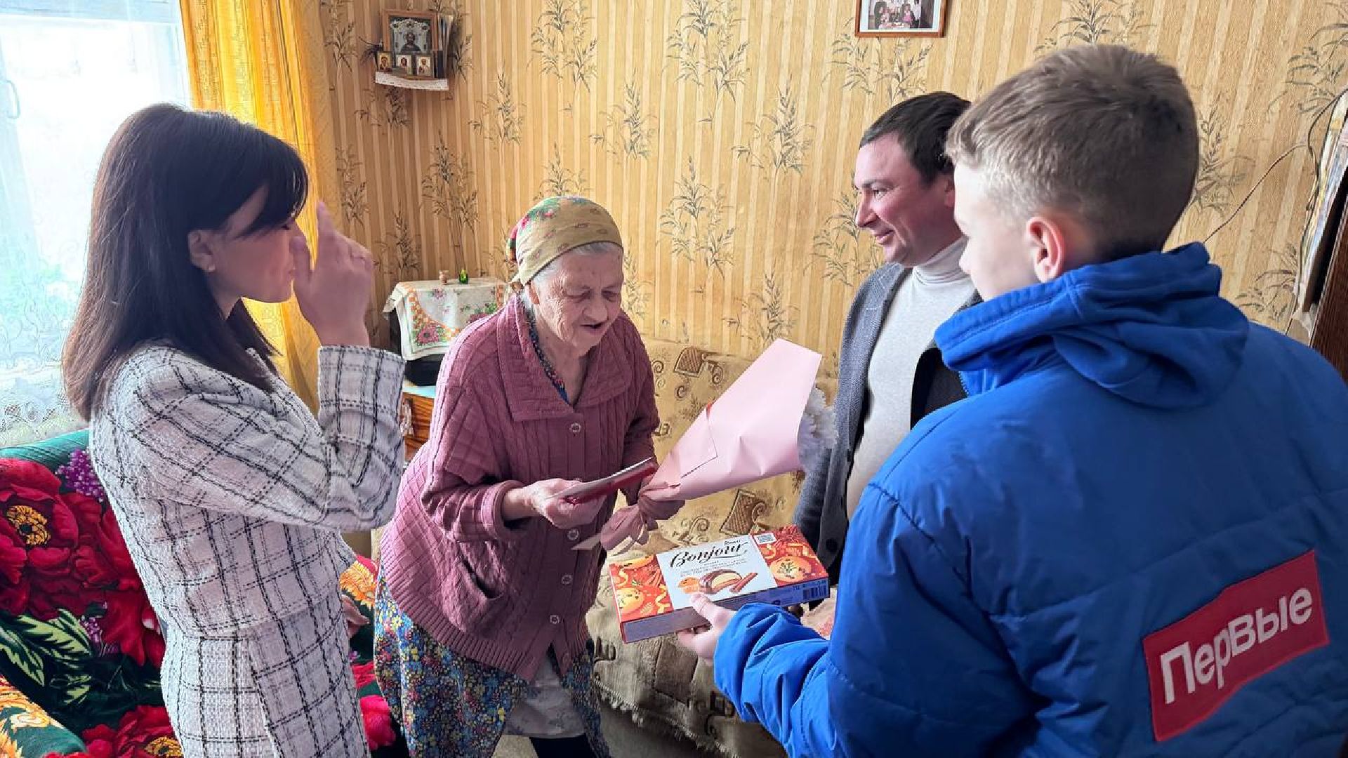 Зарайск, ветераны вов, медаль 80 лет победы,