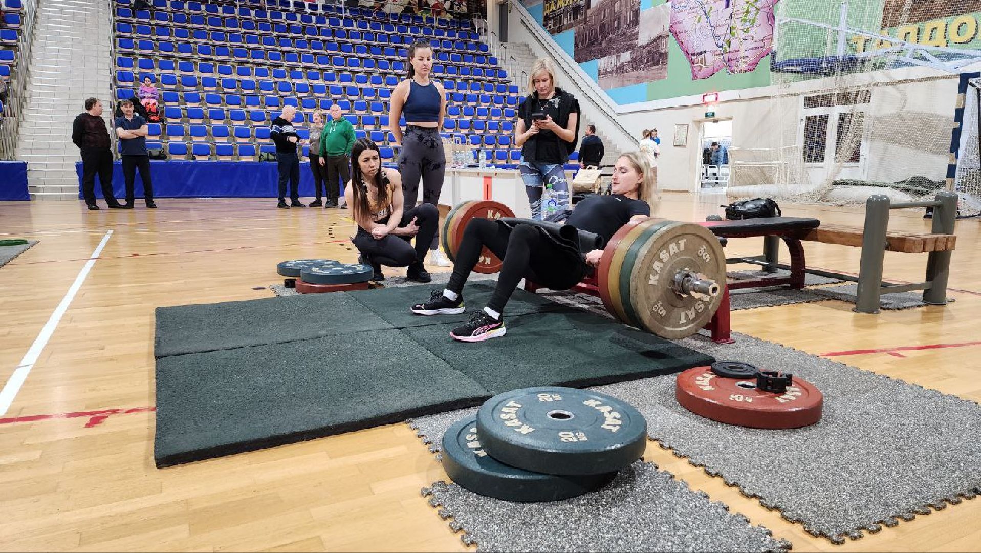 Талдом, СК Атлант, Русский жим,