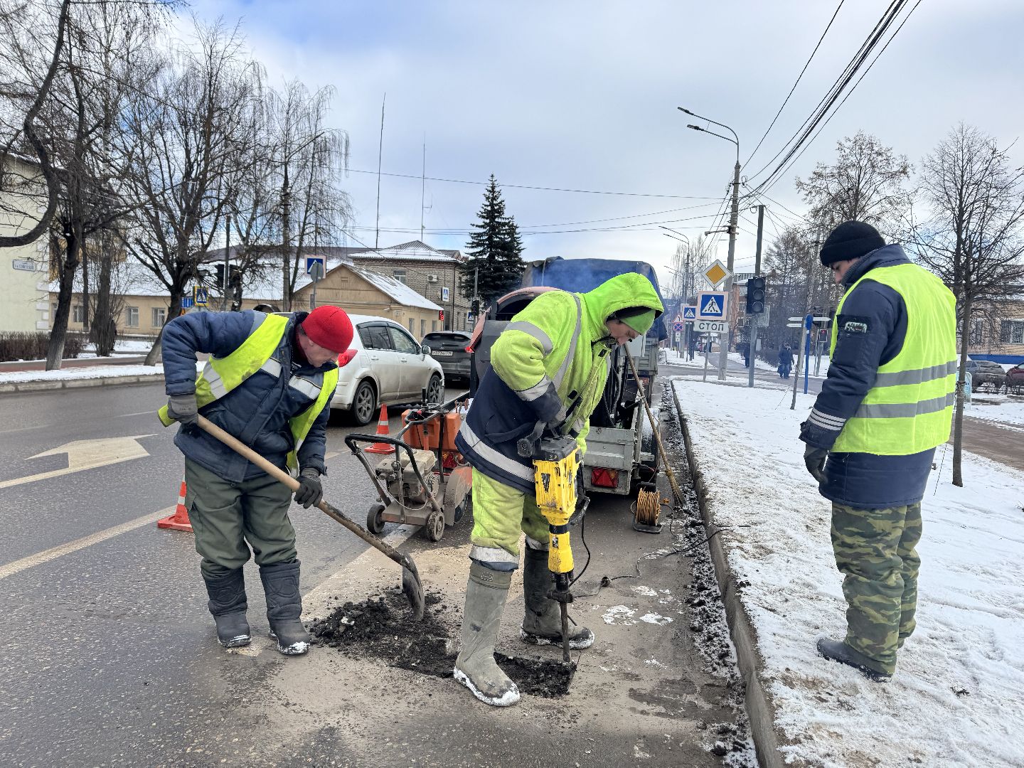 шаховская, ямочный ремонт, ямочный ремонт дорог, вертикалки,