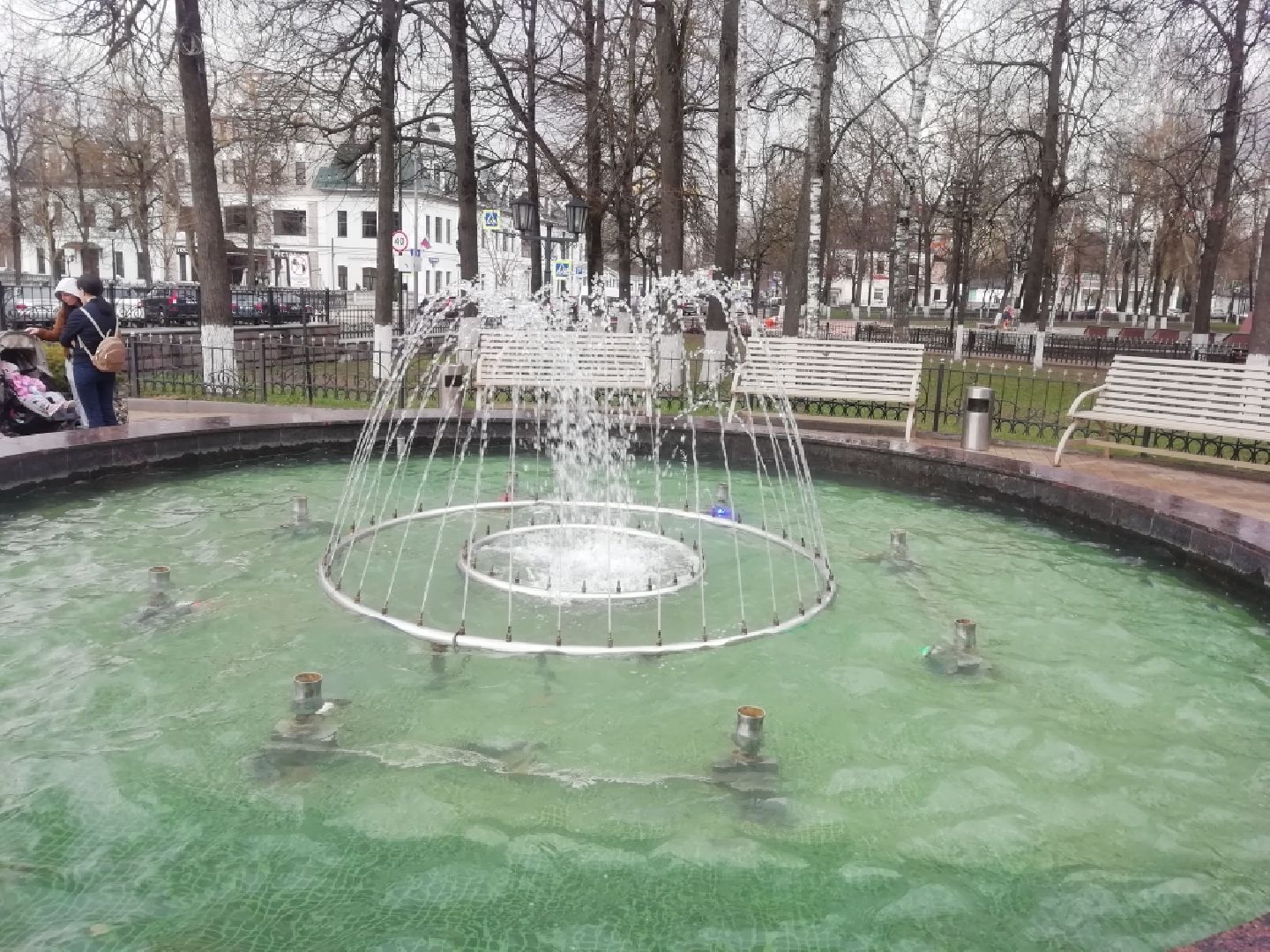 Благоустройство, фонтан, Звенигород, туризм