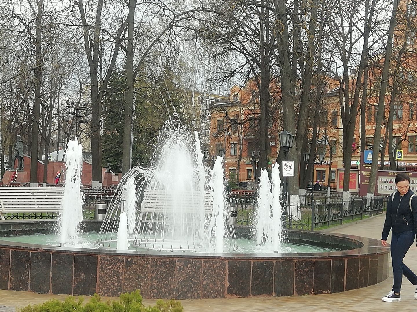 Благоустройство, фонтан, Звенигород, туризм