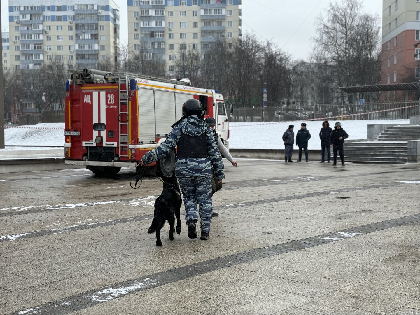 антитеррористическая тренировка, Экстренные службы, кинотеатр искра, Эвакуация, ленинский городской округ,