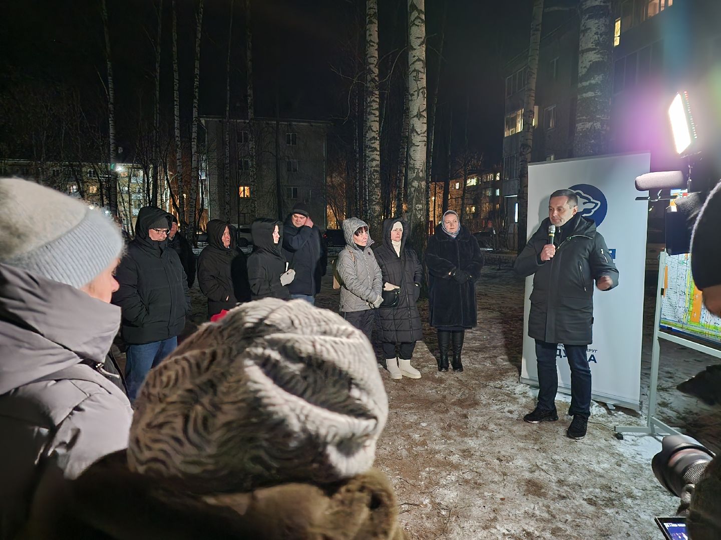 Дубна, Встреча с жителями, Благоустройство, Обсуждение, вертикалки,