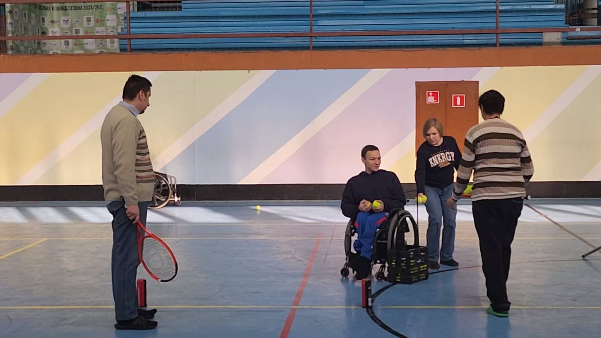 пушкино, спорт, паратеннис, овз,
