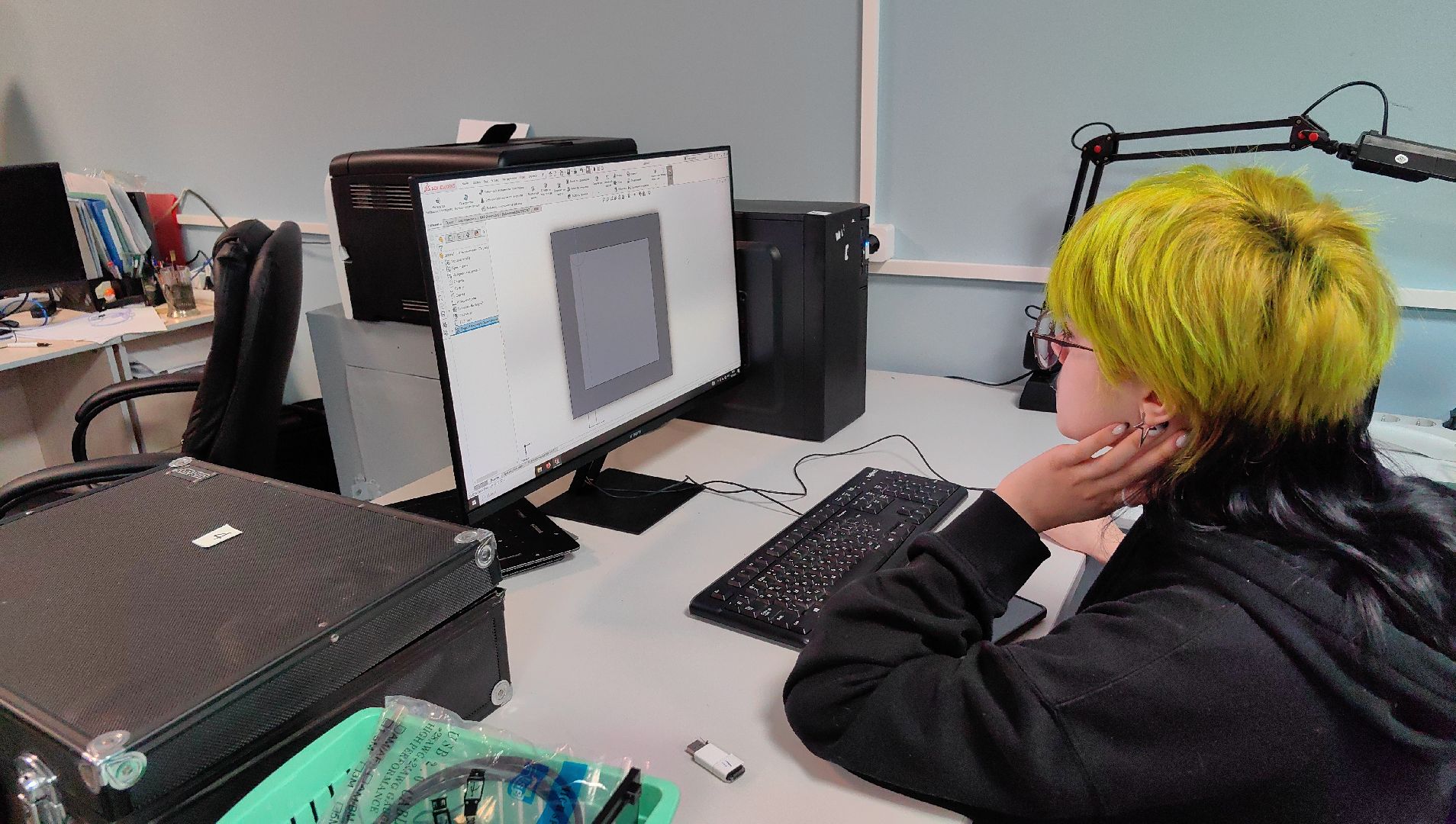 Инженерия космических систем, модель, спутник, программирование, 3д, школа,