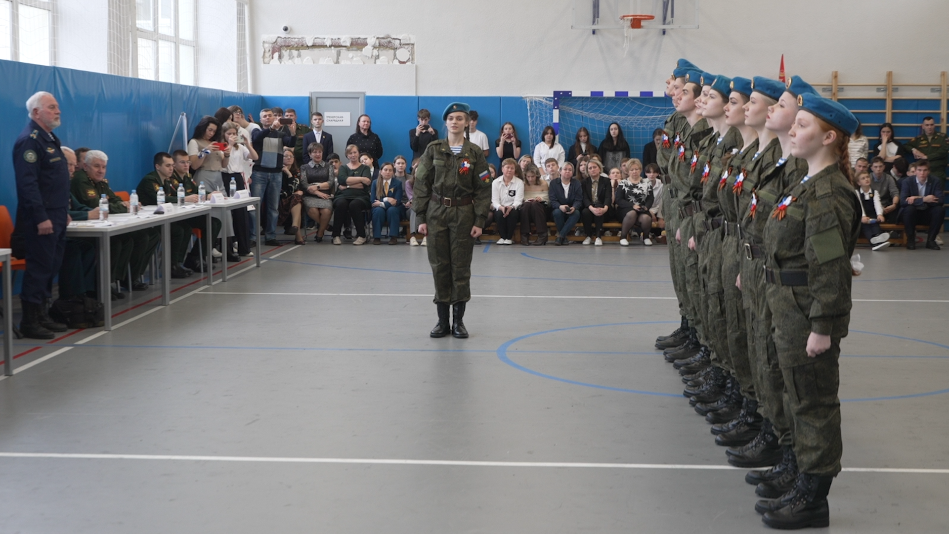 школа Попова Власиха, вертикалки, зарница в школе Попова, Смотр строя и песни Власиха, Поповка Власиха,