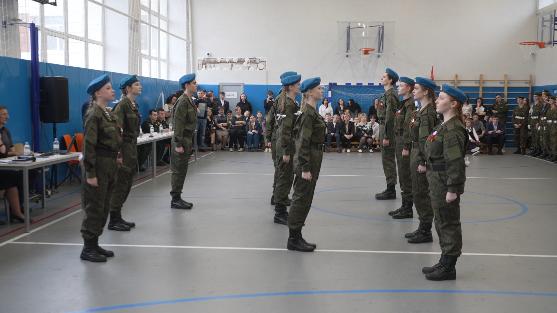 школа Попова Власиха, вертикалки, зарница в школе Попова, Смотр строя и песни Власиха, Поповка Власиха,