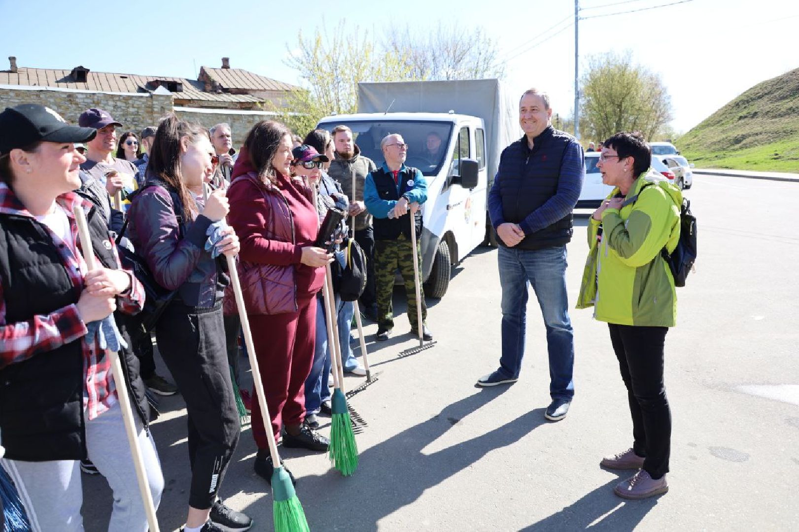 серпухов, субботник, соборная гора, благоустройство, доброе дело, глава серпухова,