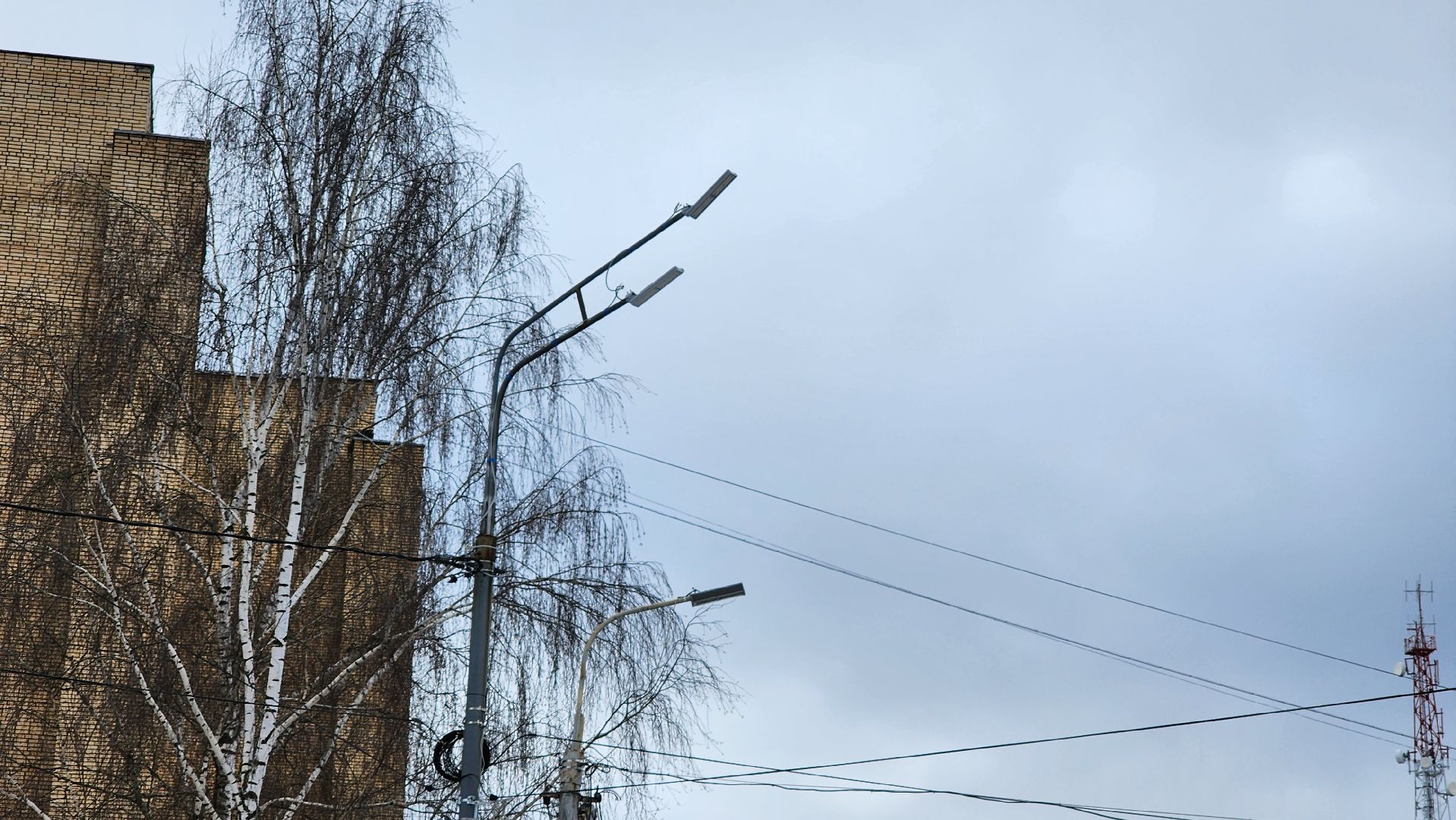 Руза, замена фонарей, освещение улиц, рузский округ, благоустройство,