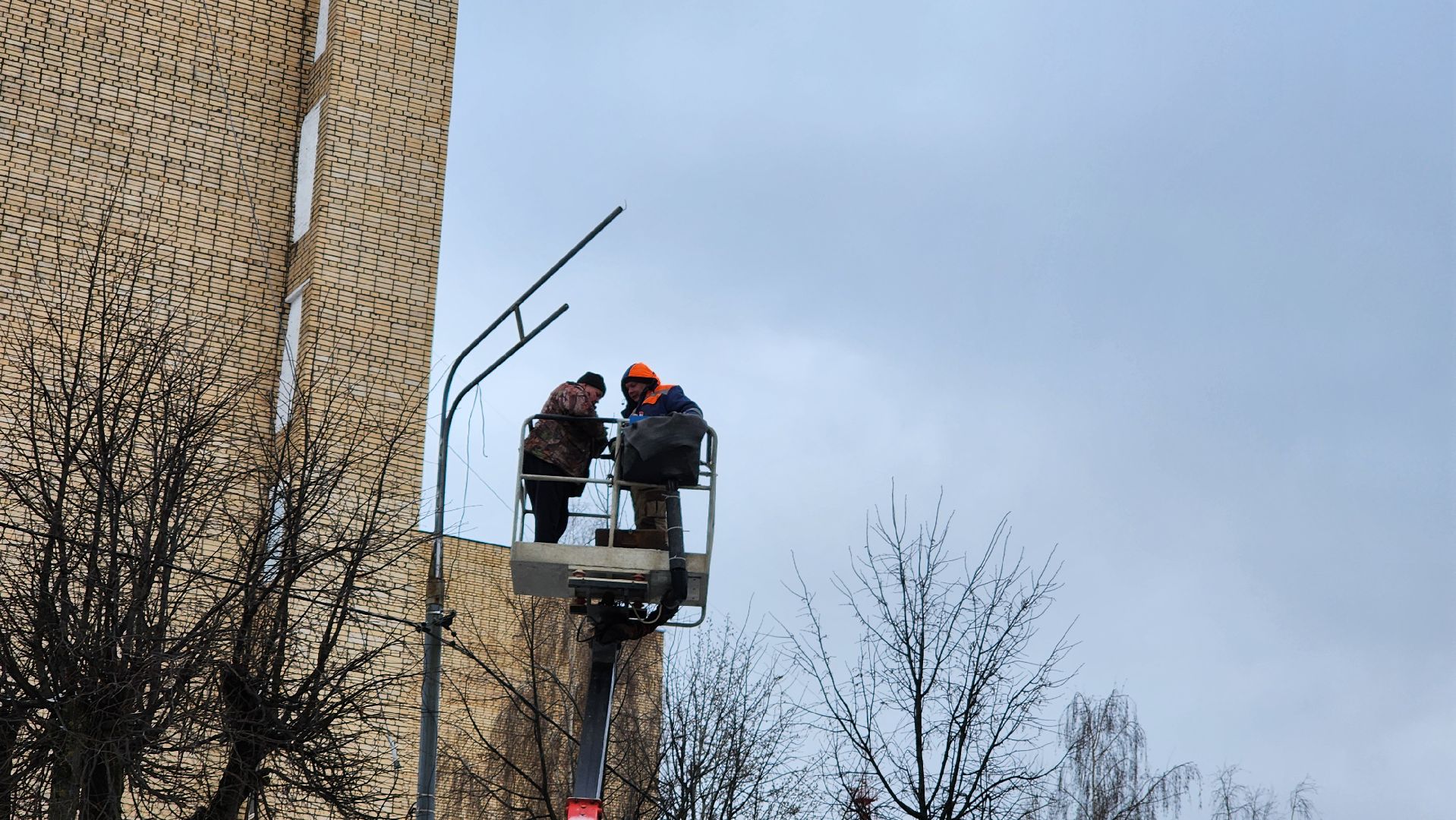 Руза, замена фонарей, освещение улиц, рузский округ, благоустройство,