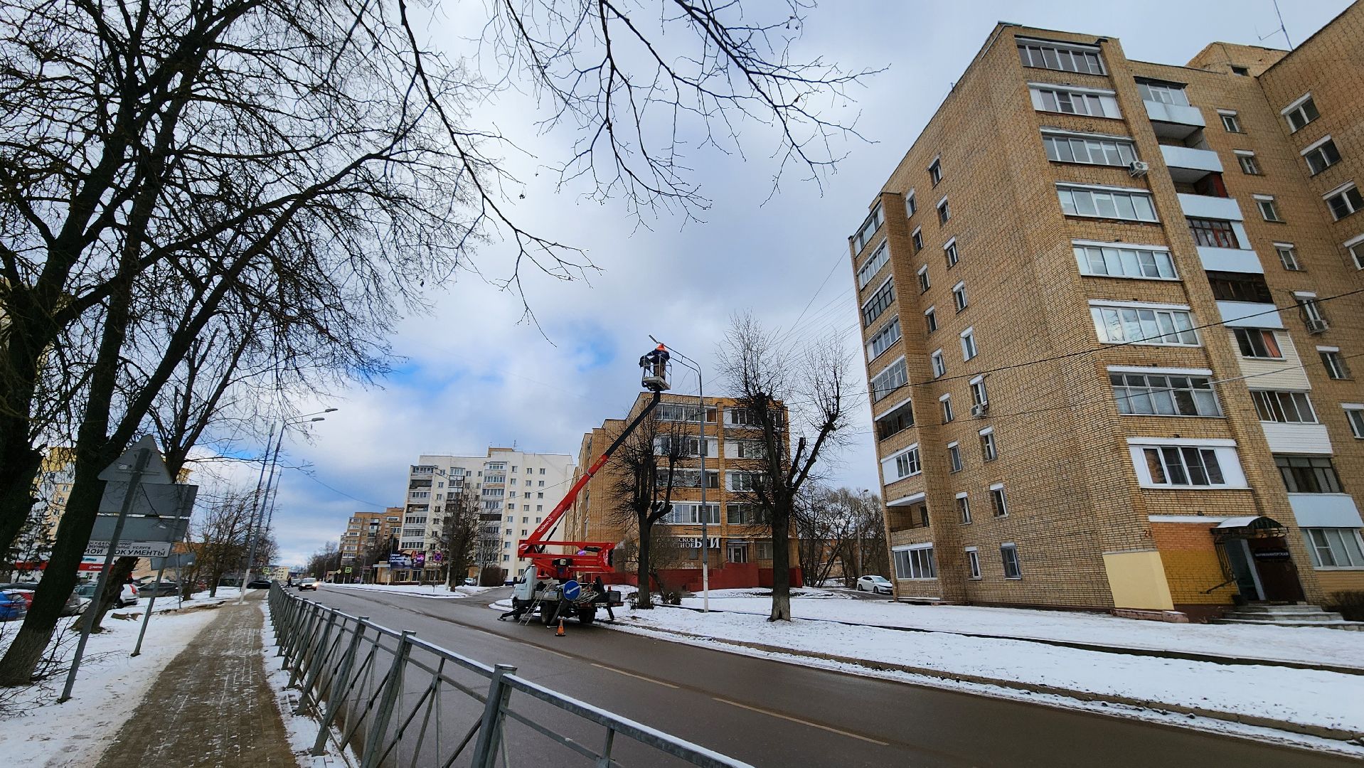 Руза, замена фонарей, освещение улиц, рузский округ, благоустройство,