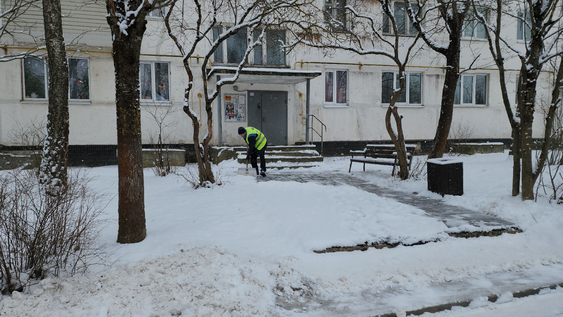 руза, благоустройство, уборка снега, коммунальная служба, коммунальщики,
