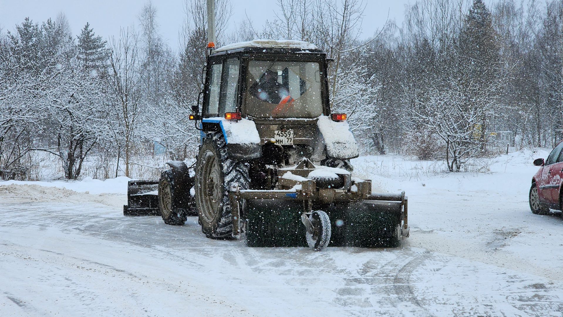 руза, благоустройство, уборка снега, коммунальная служба, коммунальщики,