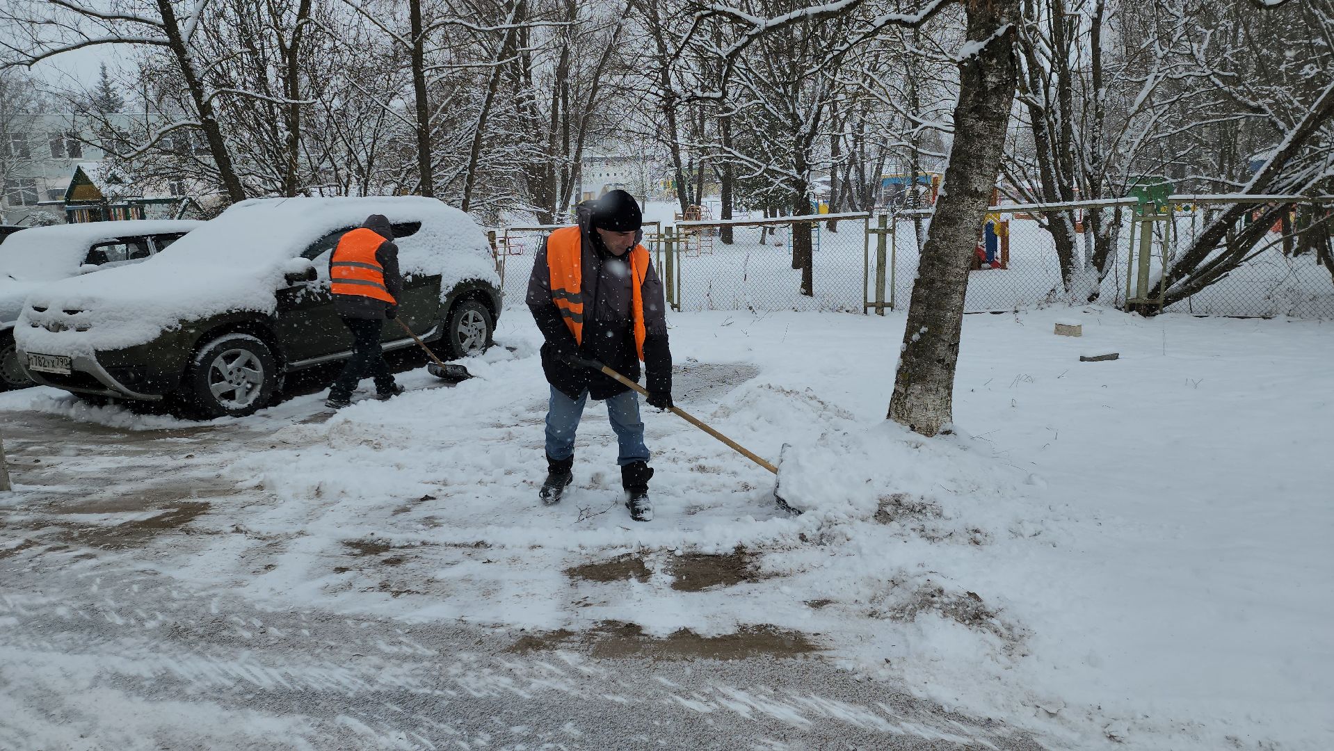 руза, благоустройство, уборка снега, коммунальная служба, коммунальщики,