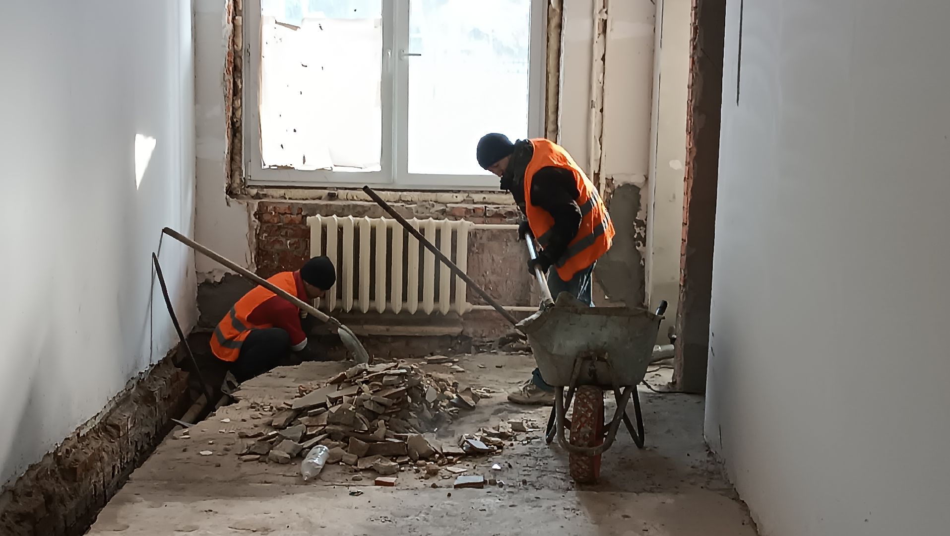 капремонт, монино, школа, рабочий поселок, вертикалки,