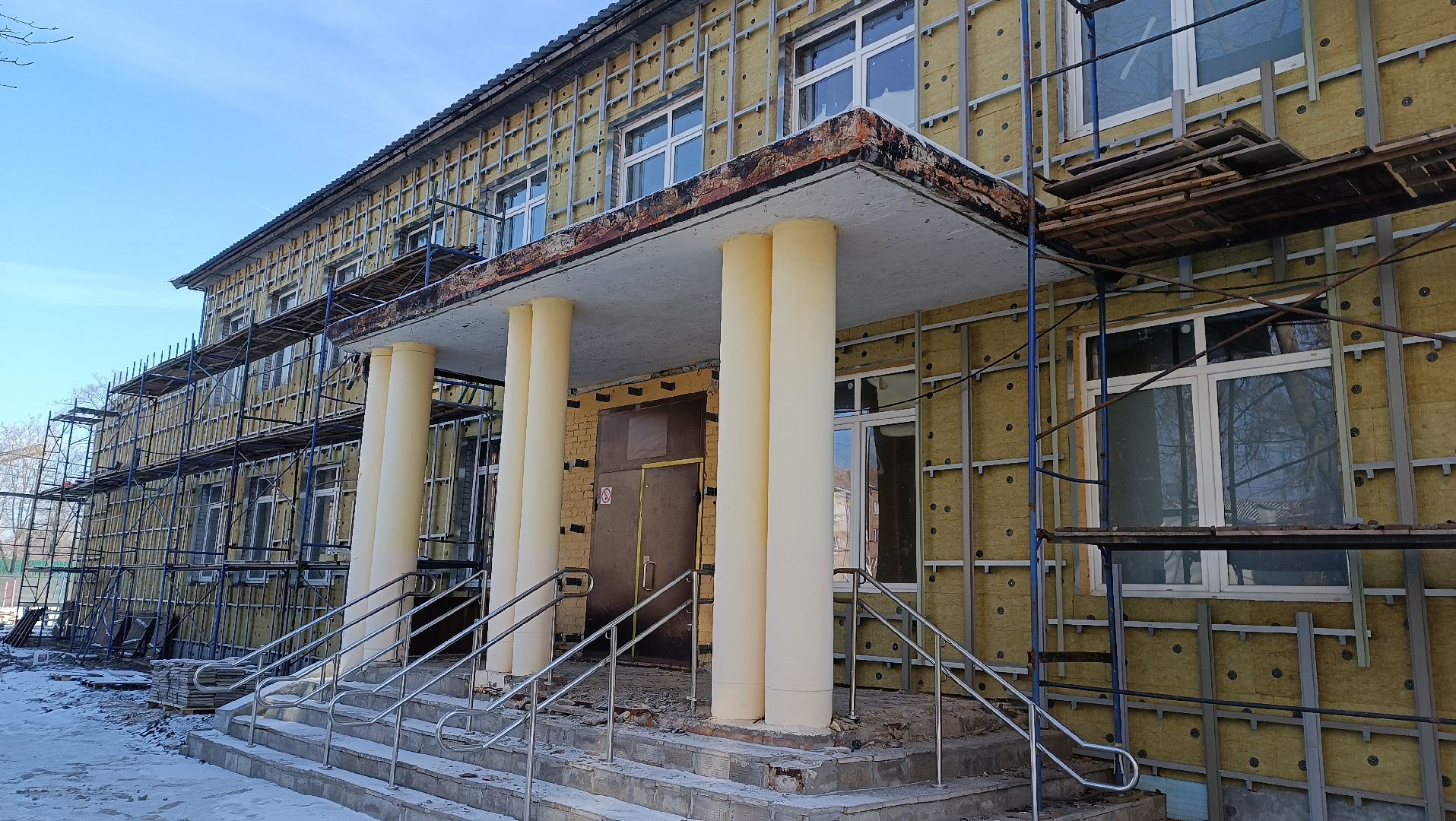 капремонт, монино, школа, рабочий поселок, вертикалки,