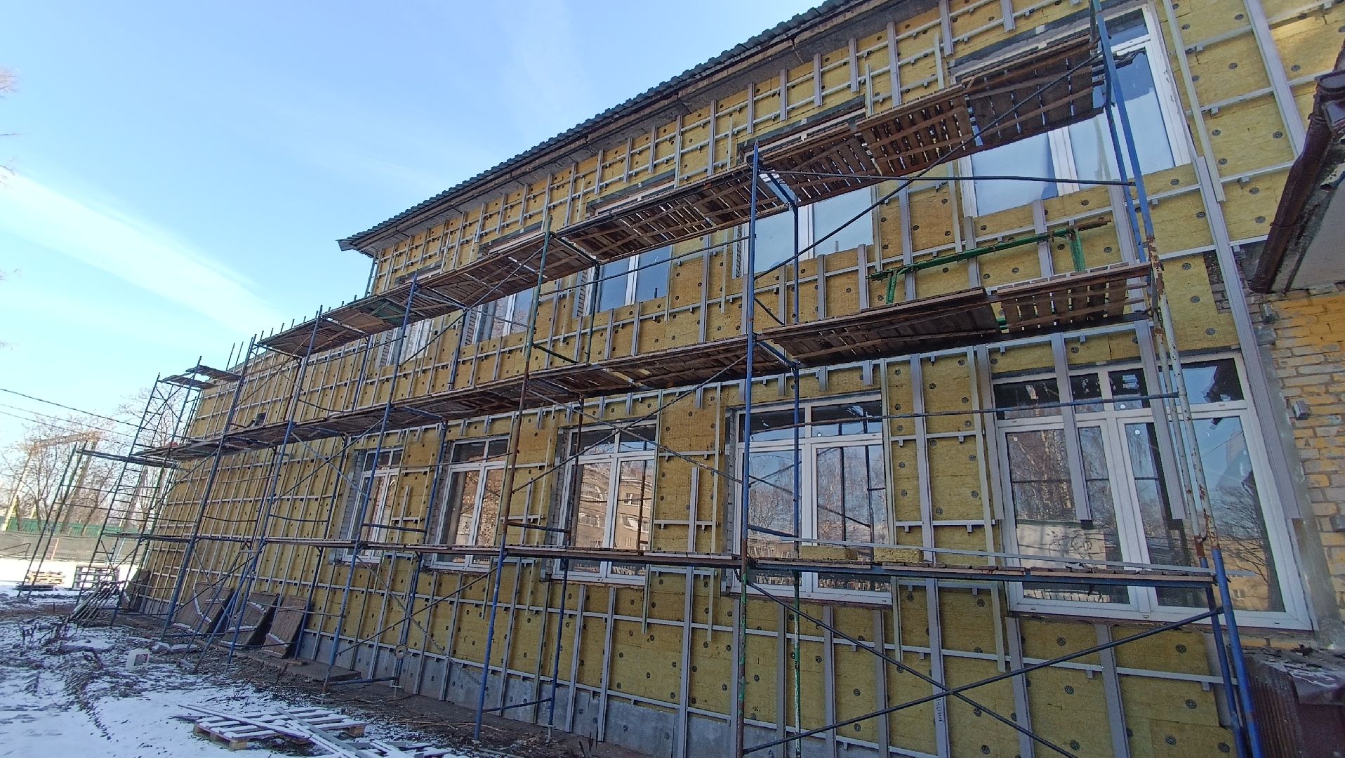 капремонт, монино, школа, рабочий поселок, вертикалки,