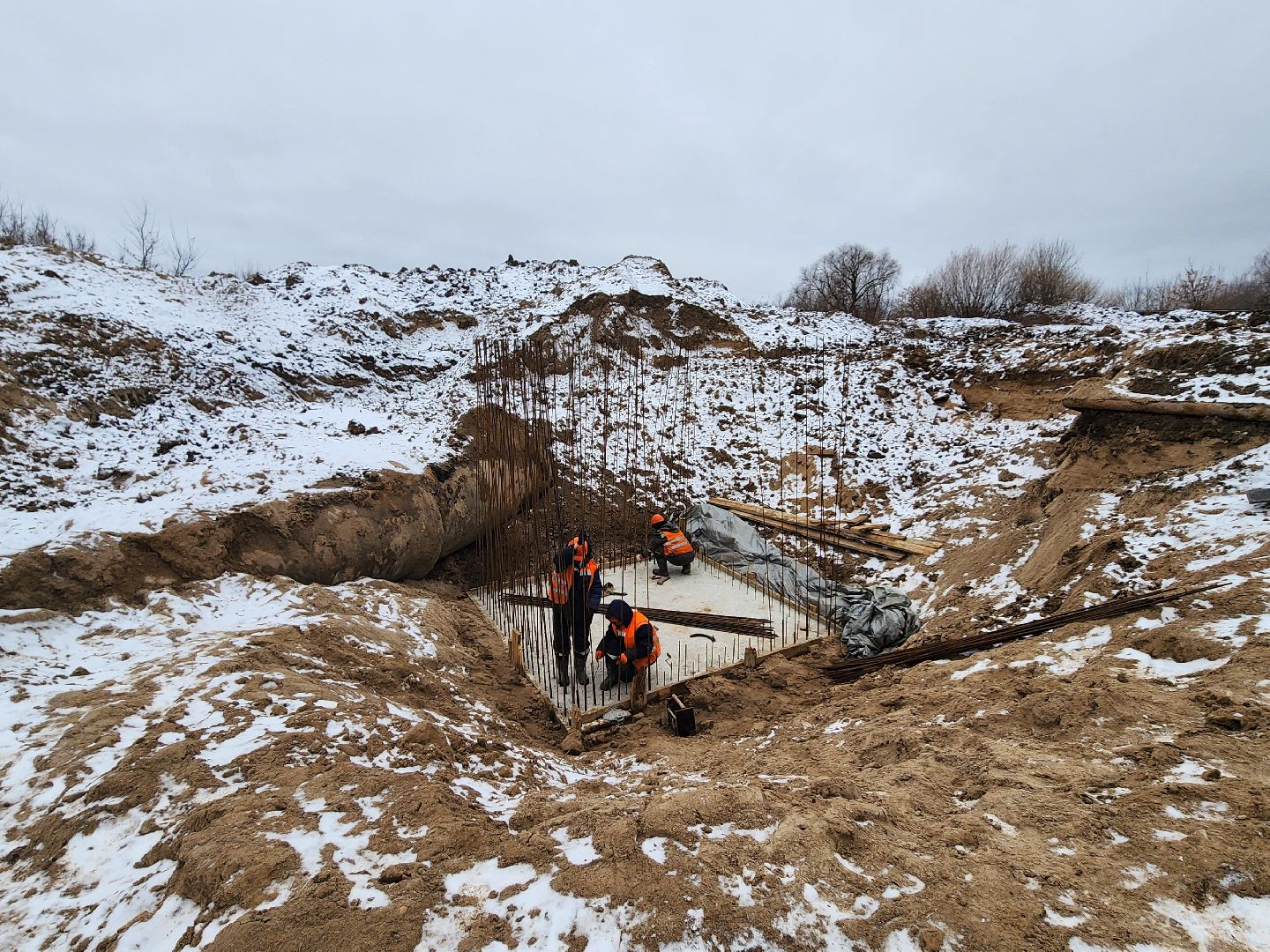 серпухов, безымянный переулок, реконструкция очистных сооружений, экология, строительство, вертикалки,