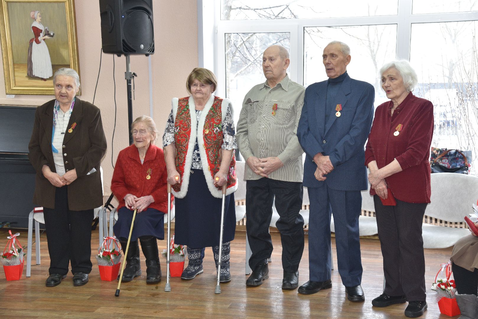 лотошинская библиотека, лотошино, 80 - летие победы, ветераны,