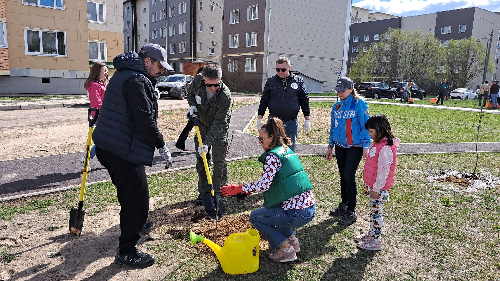 Рузский городской округ, благоустройство, сквер, парк, субботник, месячник благоустройства, уборка территорий
