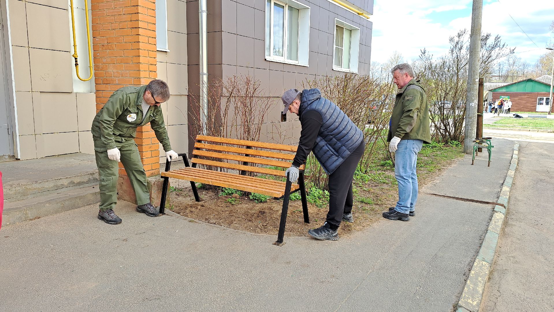 Рузский городской округ, благоустройство, сквер, парк, субботник, месячник благоустройства, уборка территорий