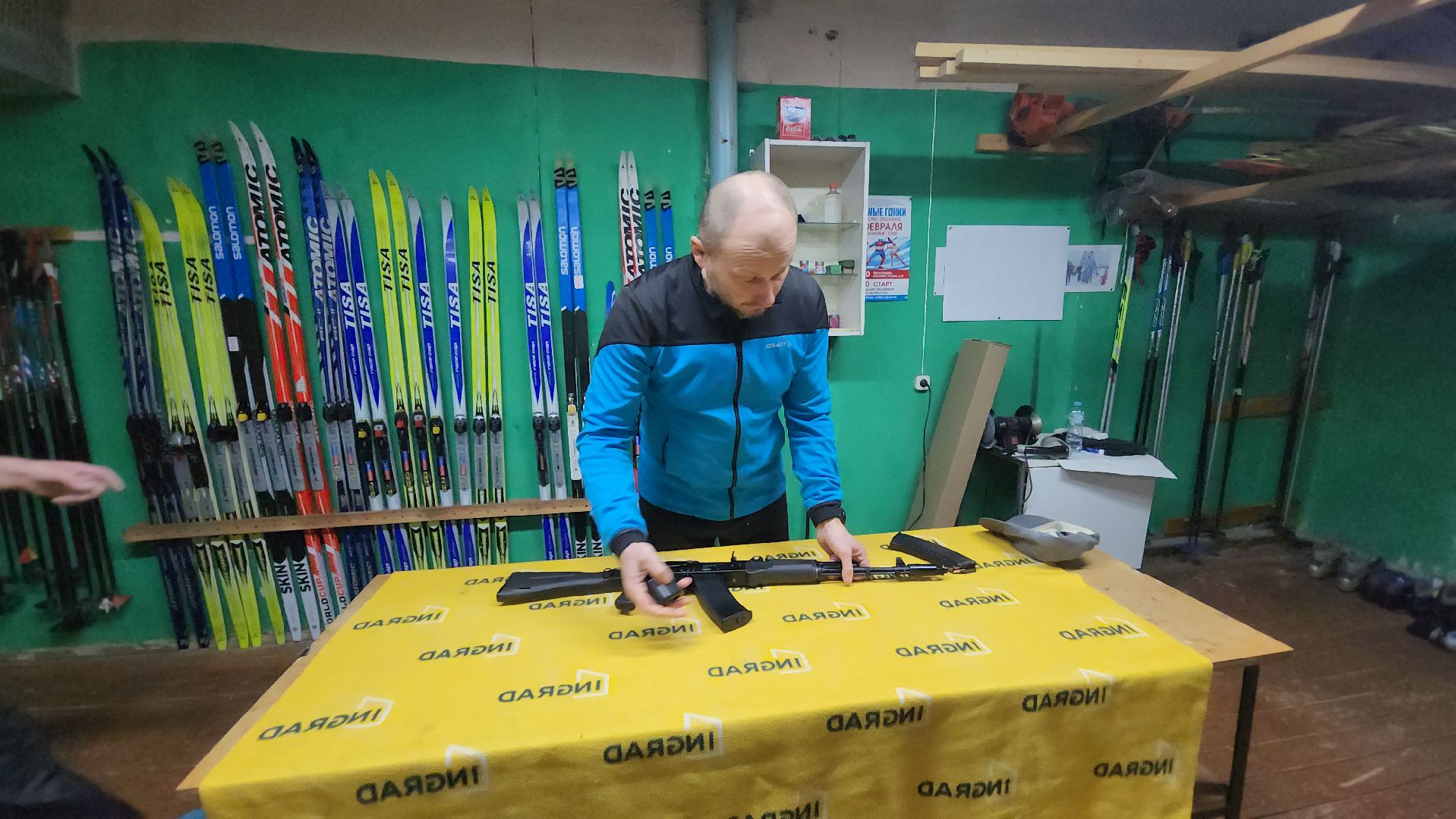 Дети, мастер-класс, автомат калашникова, Истра,