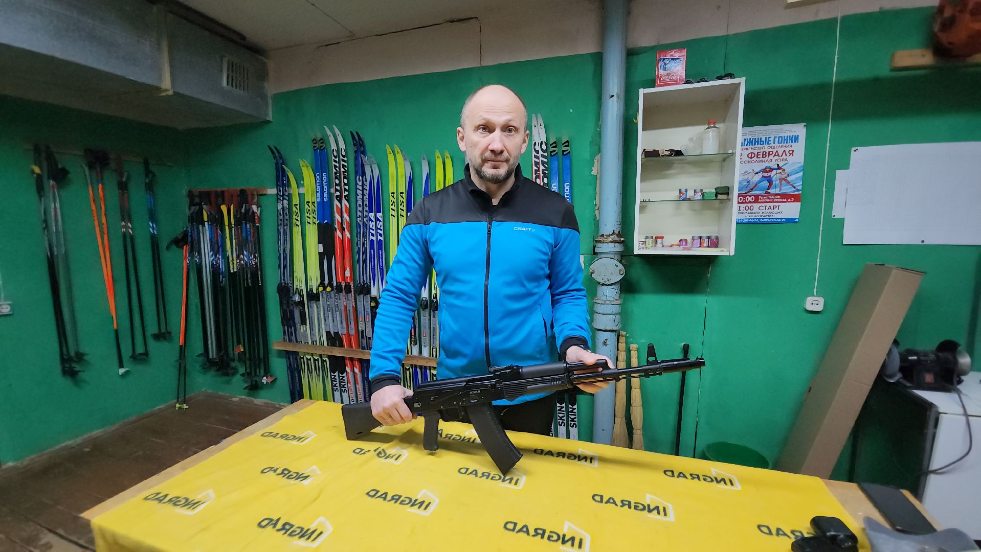 Дети, мастер-класс, автомат калашникова, Истра,