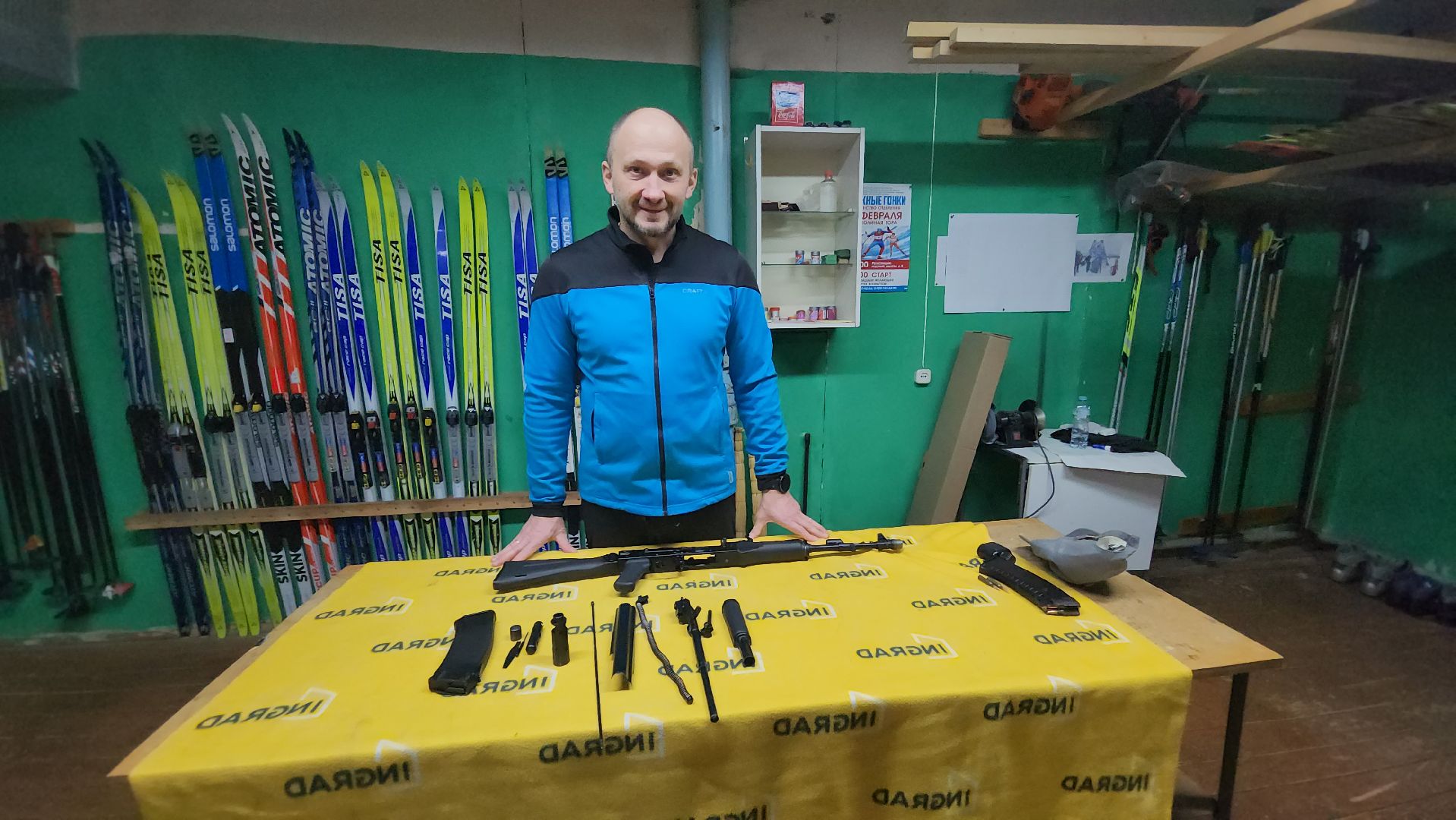 Дети, мастер-класс, автомат калашникова, Истра,