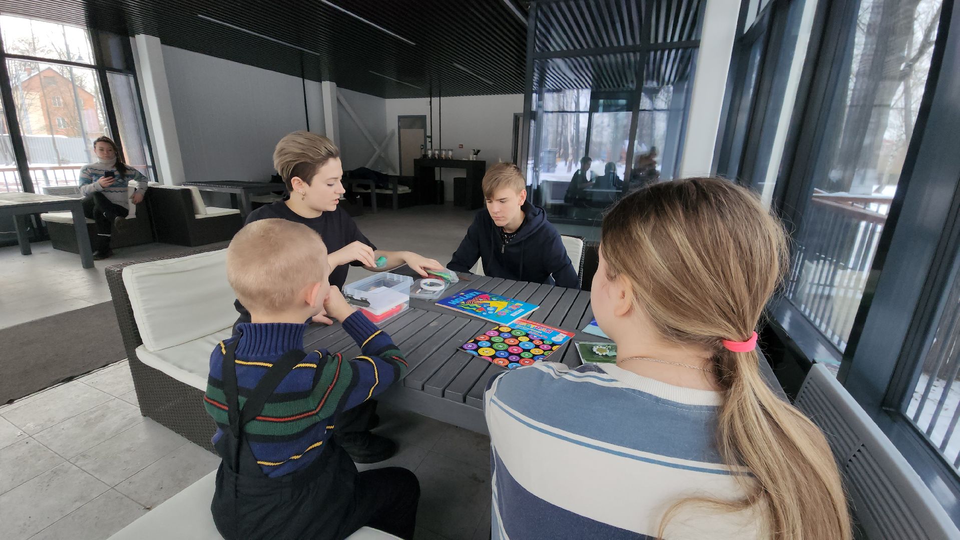 23 февраля, Парк Киово, открытка, вертикалки