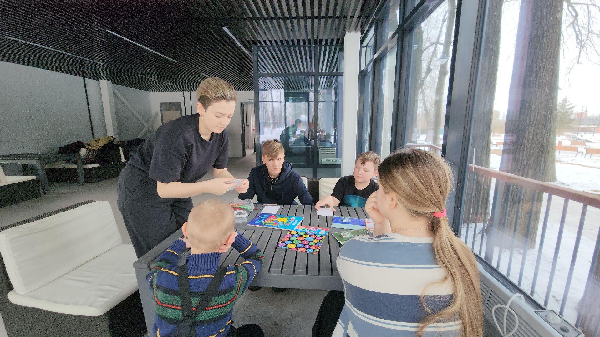 23 февраля, Парк Киово, открытка, вертикалки