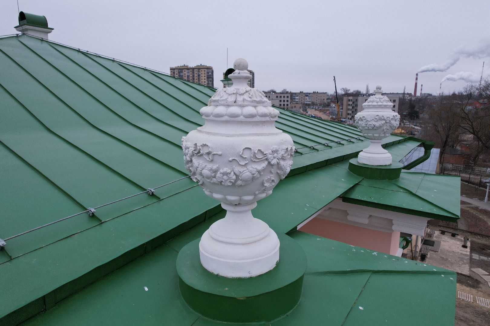 видео с коптера, воскресенск, усадьба кривякино, культура,