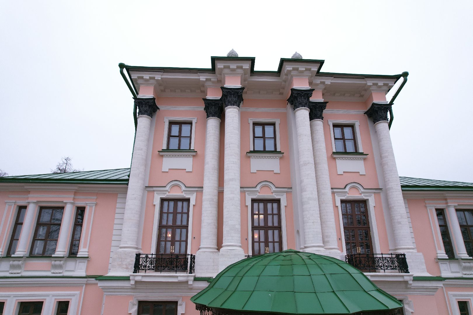 видео с коптера, воскресенск, усадьба кривякино, культура,