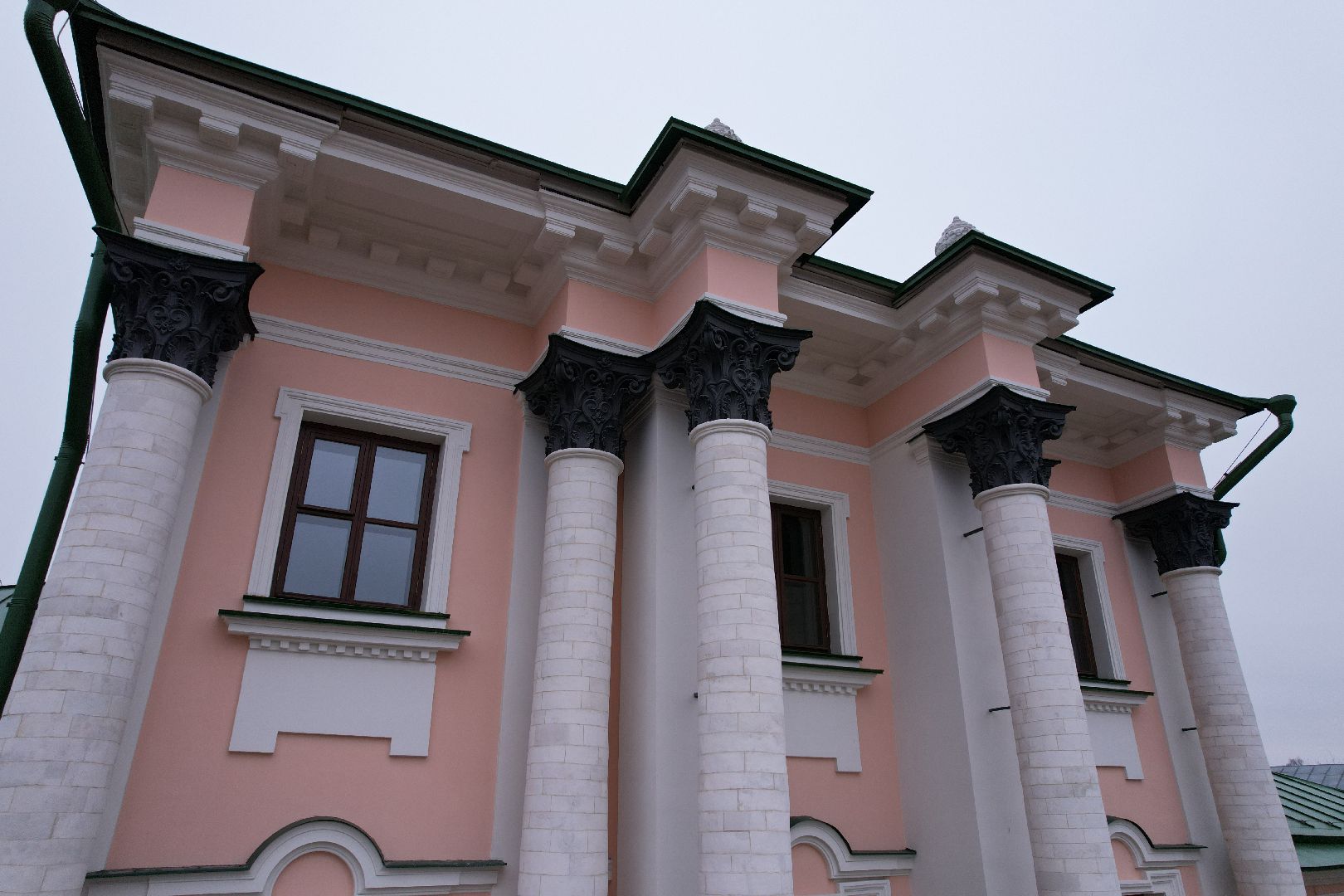 видео с коптера, воскресенск, усадьба кривякино, культура,