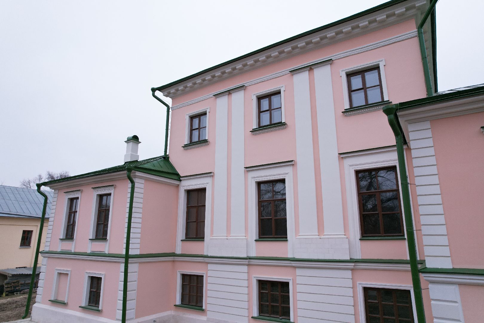 видео с коптера, воскресенск, усадьба кривякино, культура,