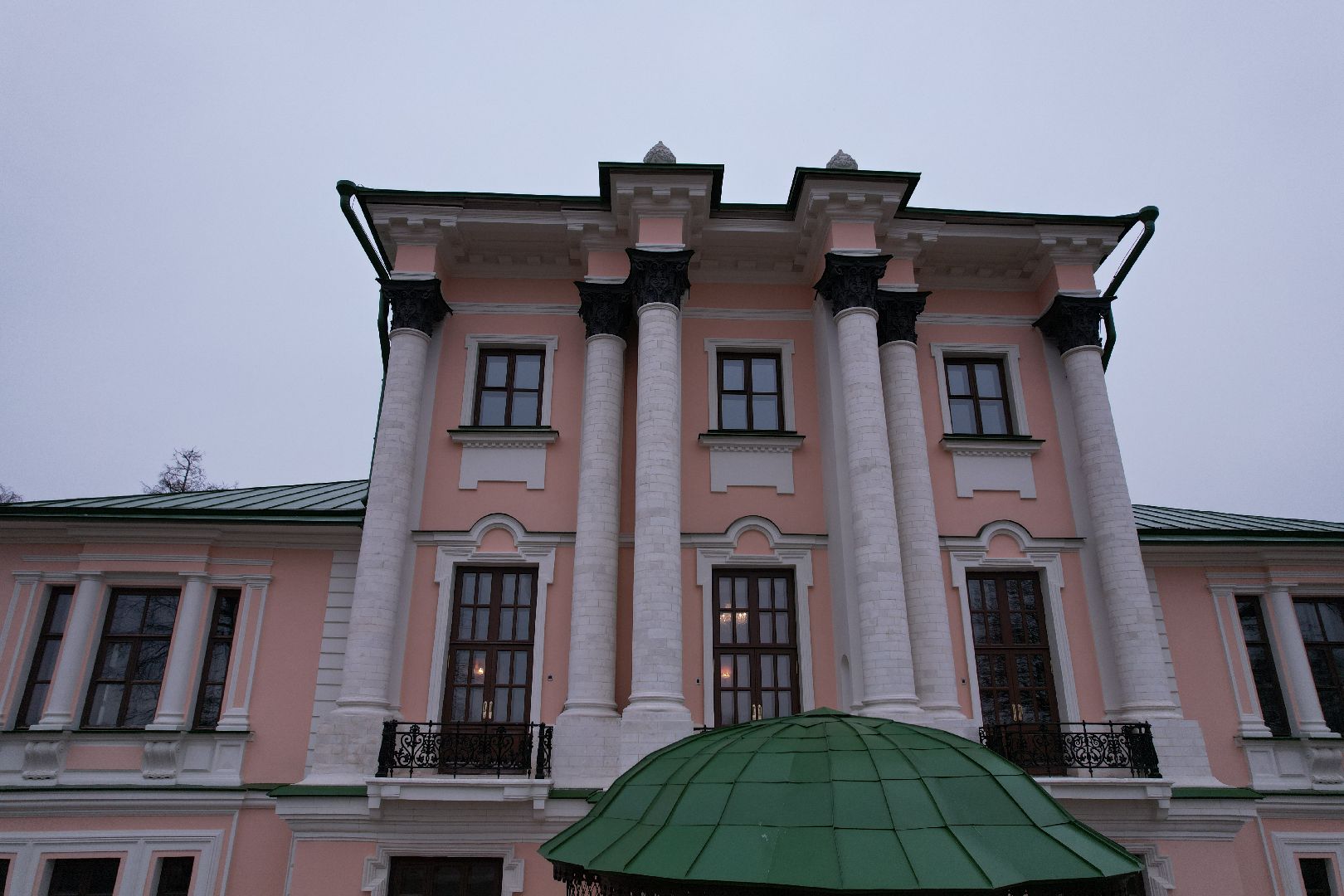 видео с коптера, воскресенск, усадьба кривякино, культура,