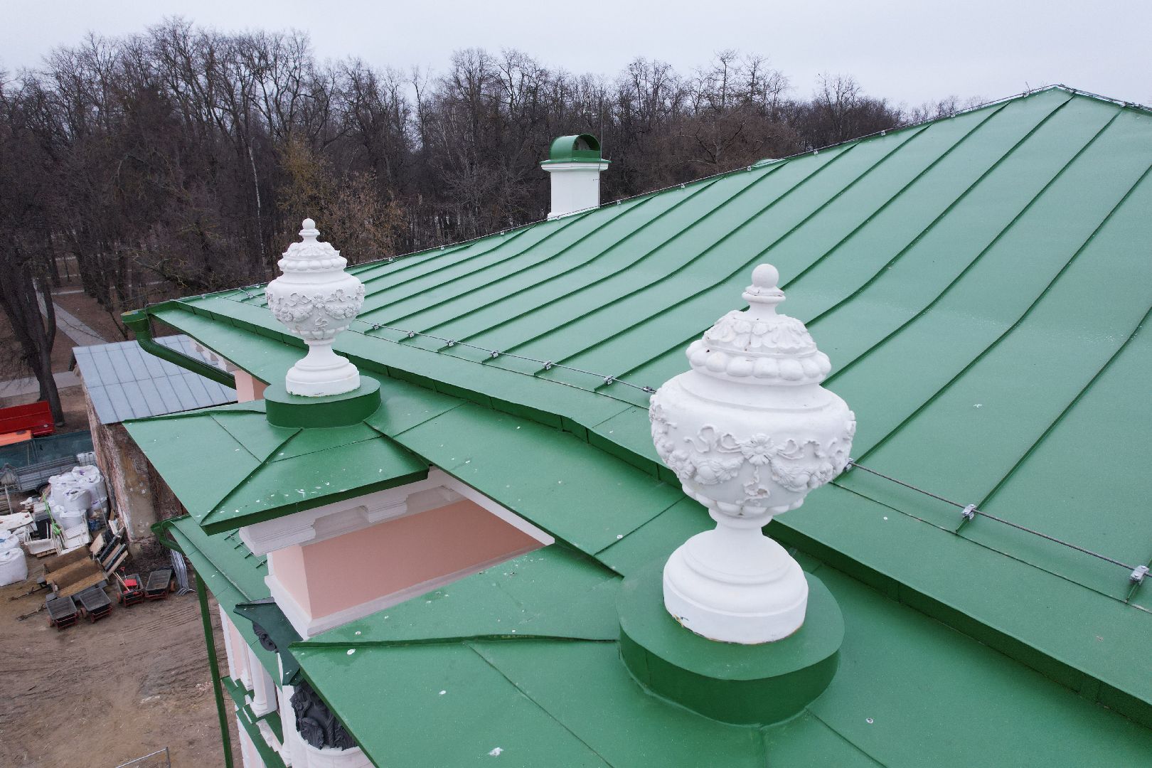 видео с коптера, воскресенск, усадьба кривякино, культура,