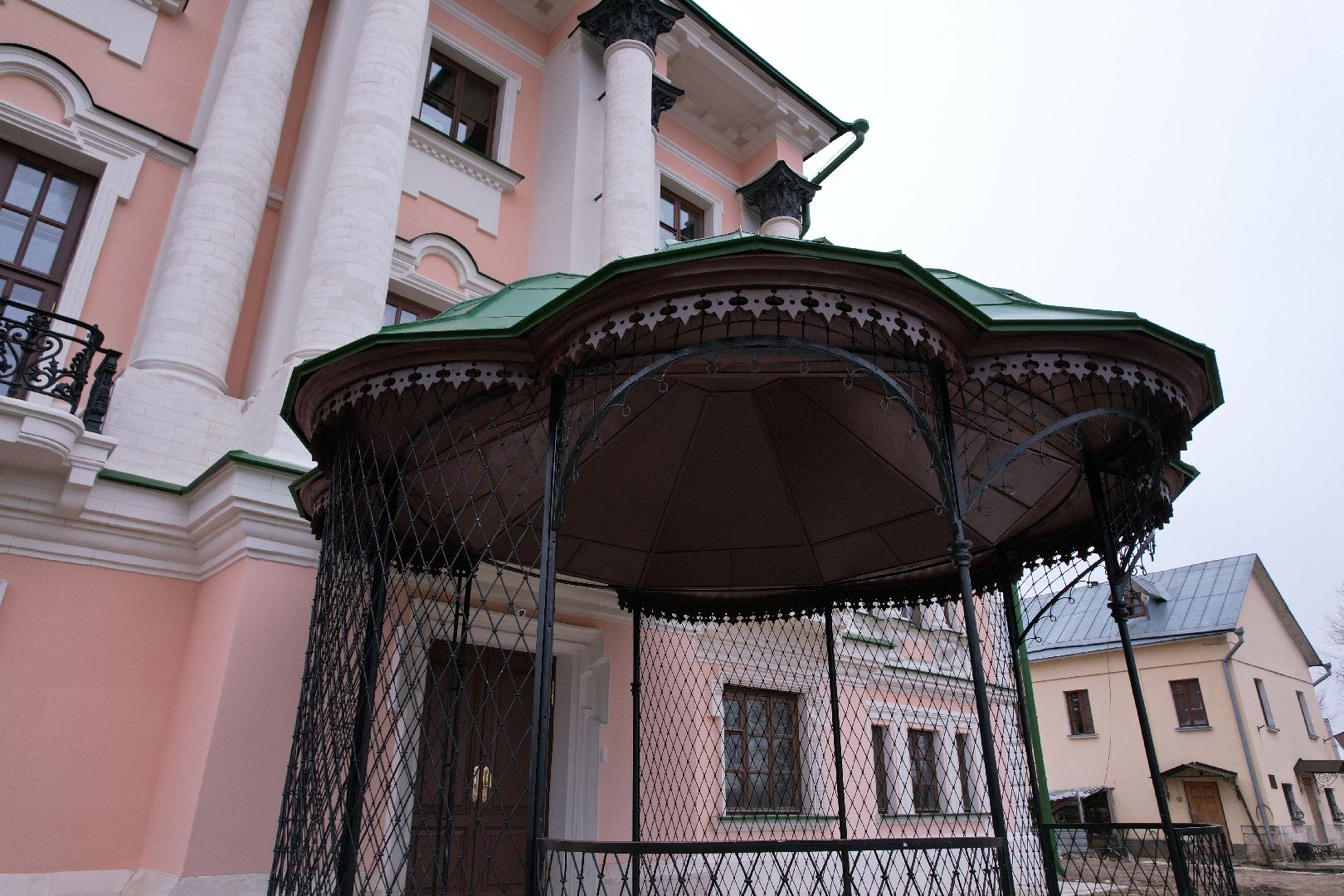 видео с коптера, воскресенск, усадьба кривякино, культура,