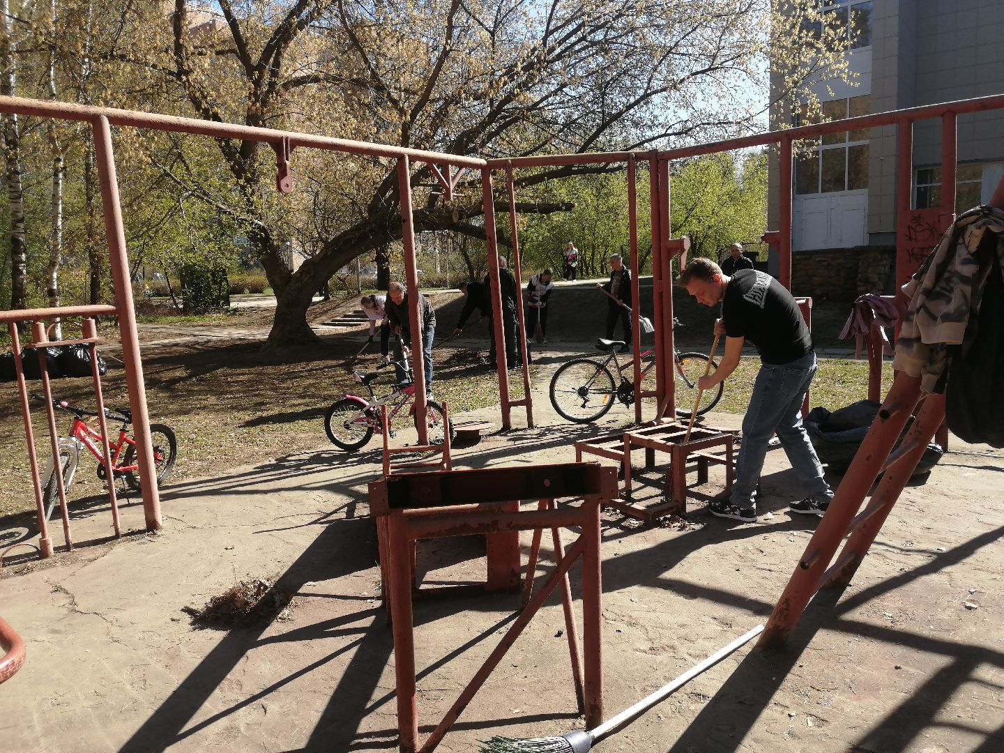 субботник, общеобластной субботник, Протвино, активные жители, городские леса
